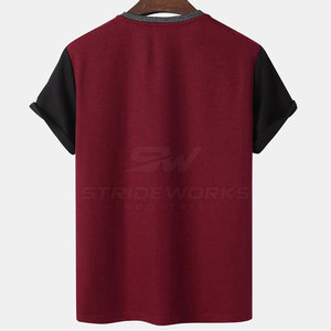 T-shirt pour homme en coton 100% coupe décontractée, style personnalisé, respirant, adapté à un usage quotidien, texture douce, vous garde au frais et confortable - Product Image 2