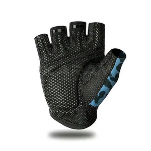 Guantes de Fitness de Cuero Sublimados con Diseño de Logotipo Personalizado, Transpirables, de Medio Dedo, Unisex, para Entrenamiento en Gimnasio, Servicio OEM - Product Image 3