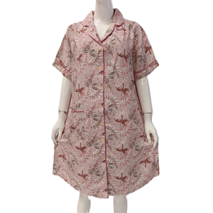 เดรสยาวถึงเข่าสำหรับผู้หญิงพร้อมคอตั้งและมีให้เลือกห้าสี - Product Image 2