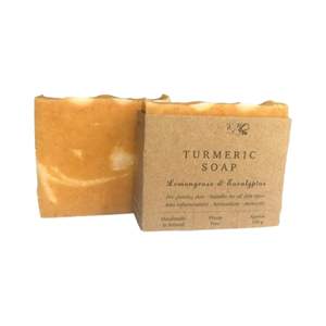 Jabón de Cúrcuma Artesanal Vegano de Alta Calidad, Hidratante y Aclarante, Oferta al por Mayor para Compradores Globales - Product Image 6