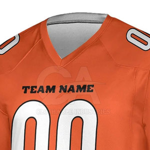 Jersey de Fútbol Americano Personalizado con MOQ Bajo, Producción Rápida, Listo para Enviar, Jerseys de Fútbol Americano al por Mayor - Product Image 3