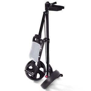 Carrello da Golf Leggero da 6 libbre con Telaio Pieghevole in Acciaio e Ruote con Cuscinetti a Sfera da 9,5 Pollici - Product Image 4