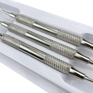 Instrumentos Quirúrgicos BAFA, Excavador Dental, Cuchara Endo, Instrumentos de Doble Extremo, Acero Inoxidable, Empuñadura Ergonómica, 6 Posiciones de Mandíbula - Product Image 2