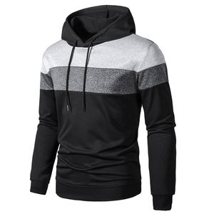 Sudaderas con Capucha para Hombre al por Mayor, con Logotipo Personalizado, 100% Algodón, Forro Polar, Bolsillo, Transpirables, de Secado Rápido, Color Negro, Tallas Grandes, para Invierno - Product Image 4