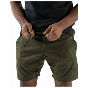Shorts de Lino/Algodón Oxford para Hombre - Cintura Media con Cierre de Cremallera, Ecológicos, Impermeables y de Secado Rápido, Traje de Baño Casual - Product Image 4