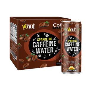 355ml <b>Carbonated</b> <b>Drinks</b> VINUT Can (Tinned) Caffeine Water Coffee Company 100% Nature OEM Good Quality - Product Image 1