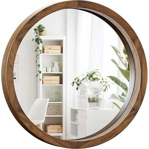 Miroir mural en bois écologique, design artisanal - Product Image 3