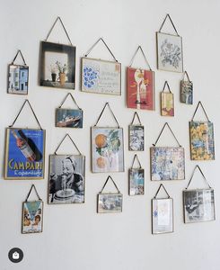 Marco de Fotos de Metal Dorado y Vidrio con Decoración de Pared Colgante de Vidrio para Decoración del Hogar, Marco de Fotos de Vidrio Personalizado - Product Image 5