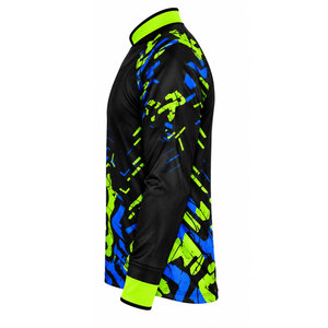 Camiseta de Paintball Sublimada Personalizada, Manga Larga, Cuello en V, Uniforme Deportivo Unisex - Product Image 4