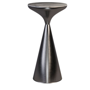 Prime Quality Aluminum Metal Side <b>Table</b> Silver Finished for Home Hotels Living Room Decorative Furniture Side <b>Tables</b> - Product Image 2