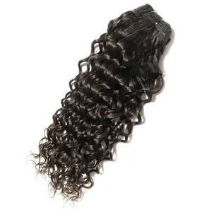 ผมแท้แบบ Remy Weft สีน้ำตาลดำ ลอนธรรมชาติ เนื้อนุ่ม หนาเต็ม ปริมาณมาก - Product Image 2