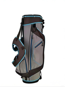 Nouvelle arrivée : sac de golf en nylon à motif de fleur de lotus avec fermeture à glissière, portable et anti-UV, taille personnalisée - Product Image 3