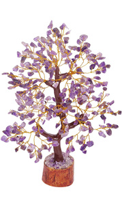 De los árboles Natural hecho a mano árboles amatista 500 cuentas 100% genuino piedras preciosas árbol para la curación de aimara cristales de la India - Product Image 3