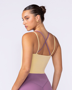 Top Corto de Diseño Moderno para Mujer, Top Holgado para Yoga, Chaleco Deportivo Transpirable para Mujer - Product Image 2