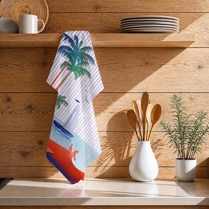 Best Quality 100% Cotton Printed Design <b>Kitchen</b> <b>Towel</b> Customized Size and logo Super Absorbent <b>Kitchen</b> <b>Towel</b> at Lowest Price - Product Image 1