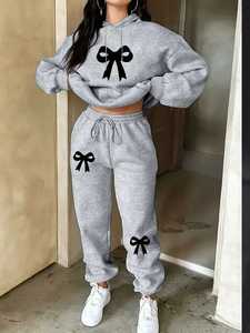 Women's Strapless Lace-Up Ribbed Crop Top and <b>High</b> Waist Skinny Trouser Set Sexy Club Matching Two Piece Outfit - Product Image 6