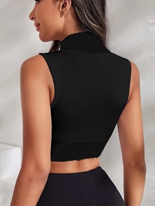 Soutien-gorge de sport respirant pour femme, haut court de yoga, vêtements de fitness et de course de qualité supérieure, vente en gros directe d'usine - Product Image 2