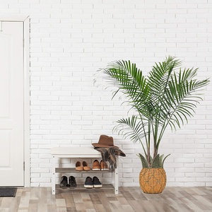 Hot Sale Elegant Bamboo Round Shaped Eco-Friendly Flexible Storage <b>Basket</b> Home Decoration OEM Handmade Vietnam Factory - Product Image 4