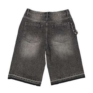 Pantalones Cortos Elásticos de Algodón 100% con Lavado Ácido Estilo Vintage Personalizados para Hombre y Mujer, Ropa Urbana Casual, Proveedor Mayorista - Product Image 6