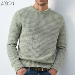 Pulls en tricot de haute qualité pour hommes, style urbain, confortables, souples, respirants, légers, pour le streetwear et les activités de plein air, prix de gros - Product Image 4