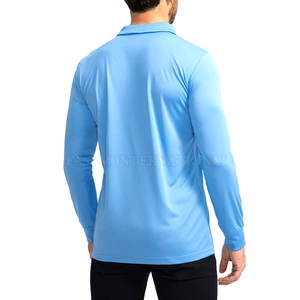 Camisetas Polo de Manga Larga para Hombre, Color Sólido, Ecológicas, Nuevo Estilo - Product Image 2