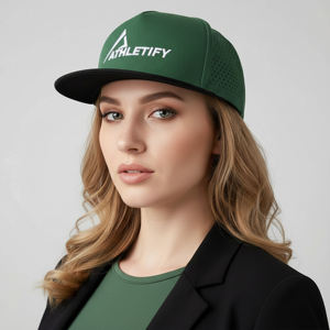 Wholesale Athletify Private Label Adjustable Soft <b>Shell</b> Baseball Cap Solid Pattern Breathable Sports Snapback Hat Performance - Product Image 1