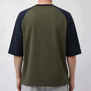 T-shirt ample et épais en coton personnalisé, style streetwear, 220 GSM - Product Image 6