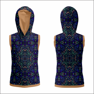 Sweat à capuche d'échauffement léger sans manches pour l'été, vêtements d'entraînement personnalisés pour les équipes et clubs de baseball, 100% polyester - Product Image 2