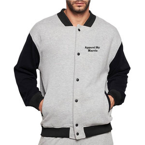 Chaqueta Clásica Varsity de Invierno para Hombre con Colores en Contraste Suaves y Elegantes, Perfecta para Clima Frío - Product Image 1