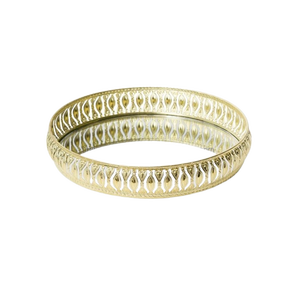 Exportador y fabricante de bandejas de metal para servir, plato en tamaños de formas personalizadas para Decoración de mesa y regalos de festivales - Product Image 6