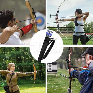 Premium Leather <b>Quiver</b> For Archery Stylish Durable Material Comfortable Wear Adjustable Strap Hunting And Sports Training - Product Image 5