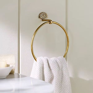 Anneau porte-serviettes en aluminium léger et robuste, facile d'entretien, résistant aux taches, aux empreintes digitales et aux usages quotidiens. - Product Image 1