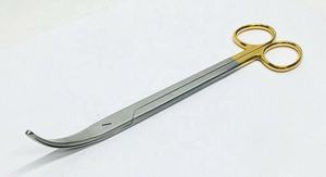 Manual Hysterectomy Scissors Stainless Steel TC Parametrium Scissors Skin Stapler - Product Image 2