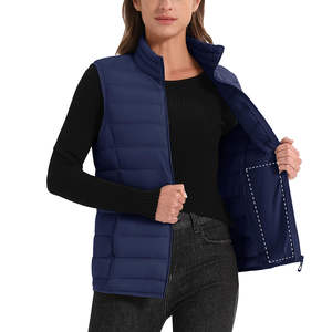 Chaleco Acolchado Impermeable de Alta Calidad para Mujer, Personalizable al por Mayor, Diseño Personalizado, Logotipo Bordado - Product Image 5