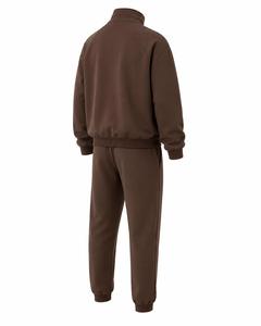 OEM Custom <b>Men's</b> Half Zip Hooded Windbreaker Set Lightweight Minimalist Business Casual Two Piece Streetwear <b>Men</b> Tracksuit Set - Product Image 4