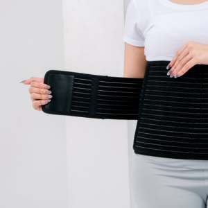 Faja Reductora de Cintura de Algodón Elástico Indonesio Superior, Moldeadora de Abdomen, Postparto, Ajustable, Transpirable - Product Image 1