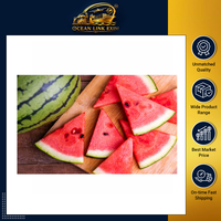 Verse watermeloen, zoet, sappig fruit, premium kwaliteit, rode vruchtvlees watermeloen voor groothandelsdistributie, bulk export, levering.