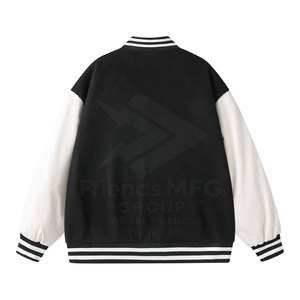 Chaqueta Varsity de Invierno para Hombre, Cuello Alto, Ecológica, Ligera, Personalizable, de Alta Calidad, en Oferta Online para Adultos - Product Image 2
