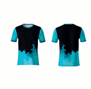 Camiseta Deportiva Transpirable para Hombre, Sublimada, de Secado Rápido, con Diseño Gráfico, 180 Gramos, 100% Poliéster Jersey en la Parte Delantera - Product Image 1