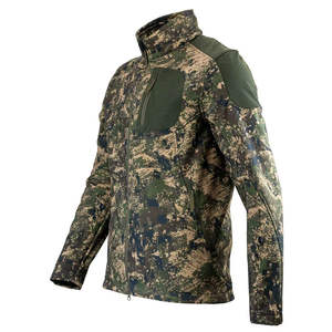 <b>Camo</b> Hunting Baselayer Full Zip Thermal <b>Jacket</b> Breathable Mid-Layer Performance Outdoor Fleece <b>Jacket</b> for Men Stealth Gear - Product Image 3