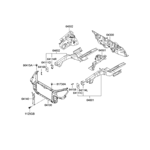 Nouvel ensemble d'accessoires d'origine OEM 645022G100 - Product Image 2