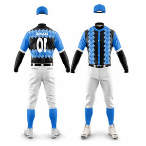 Custom Wholesale Match Training Wear Softball Suit OEM Sublimation Uniform Club Player Name Print Design <b>Baseball</b> Uniform Kits - Product Image 1