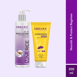 Protector Solar Facial SPF 50 PA+++ y Loción Corporal SPF 30 Más Vendidos, Regimen Nutritivo y Protector para el Cuidado Diario Completo de la Piel - Product Image 2