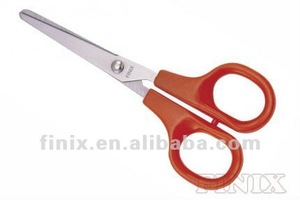 Trở lại trường học trẻ em học sinh kéo giấy văn phòng kéo với lưỡi thép không gỉ không dính lớp phủ nhựa xử lý - Product Image 5