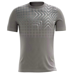 Customized Lightweight Soccer Jersey Short Sleeve Printed Quick Dry Breathable <b>Polyester</b> Football <b>Shirt</b> - Product Image 1