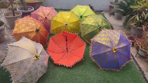 Multicolored Decorative Umbrella and Parasol Backdrop for Wedding <b>Ceiling</b> Decorations Party Event Hanging Temple Decoration - Product Image 2