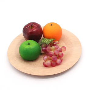 Romántico desechable Biodegradable Areca hoja de palma plato de bambú de madera para fiesta - Product Image 3