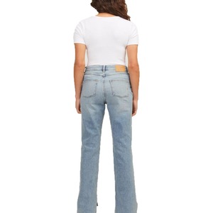 Women's Slim Fit Light Wash Denim Jeans High Quality And Comforetable Low Price Oversize Denim Jeans <b>Pants</b> For Woman - Product Image 4
