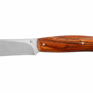 Wooden Handle Fixed Blade Hunting Knives with Smooth Satin Finish Broad <b>Steel</b> Blade and Curved Grip for <b>Outdoor</b> Camping Field - Product Image 2