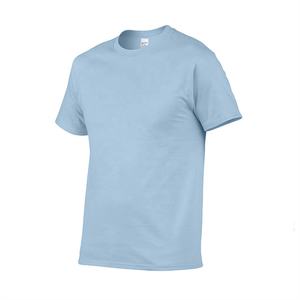 Camiseta de algodón orgánico para hombre Camiseta en blanco de marca de gran tamaño con estampado de logotipo en relieve 3D personalizado con hombros caídos - Product Image 3